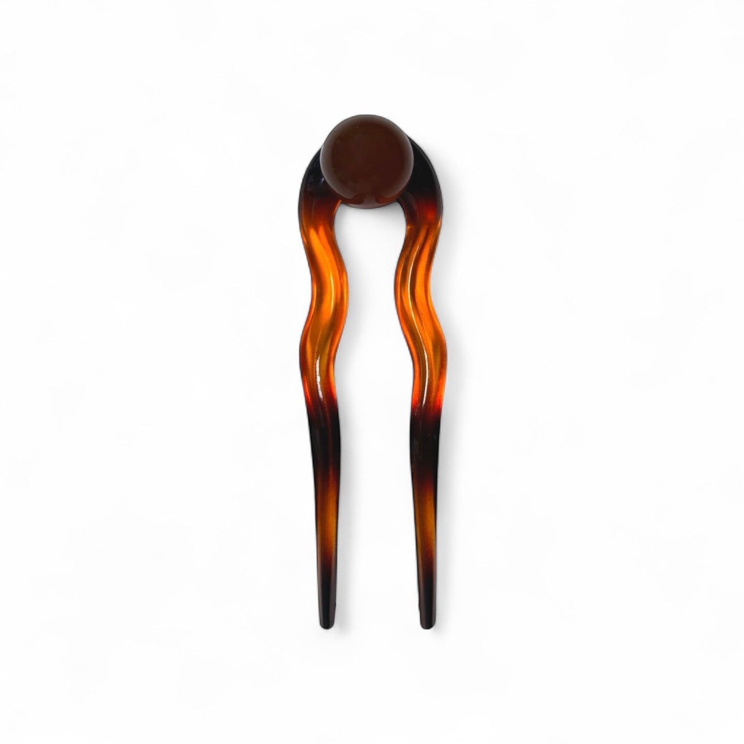 Pearl French Pin in Havana Flame