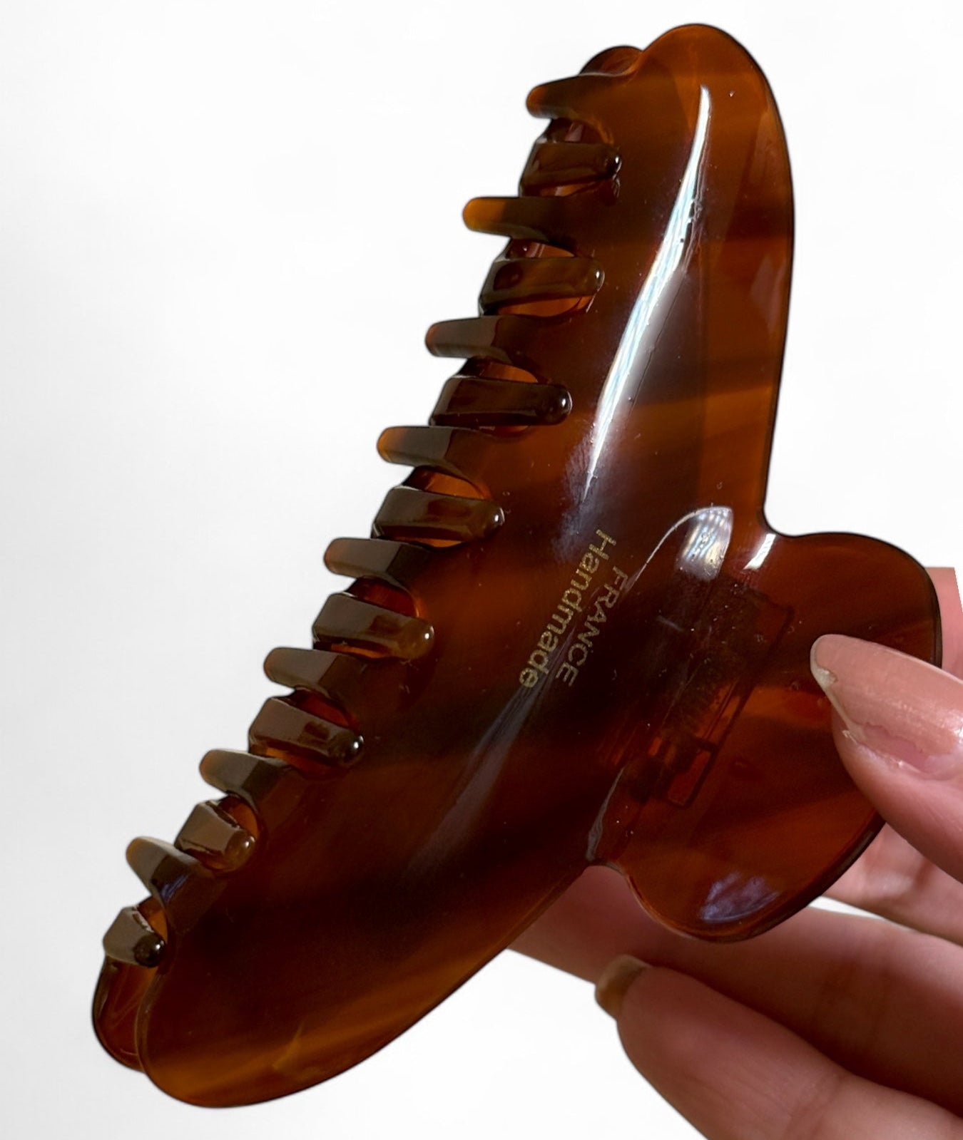 Claw Clip in Caramel Swirl